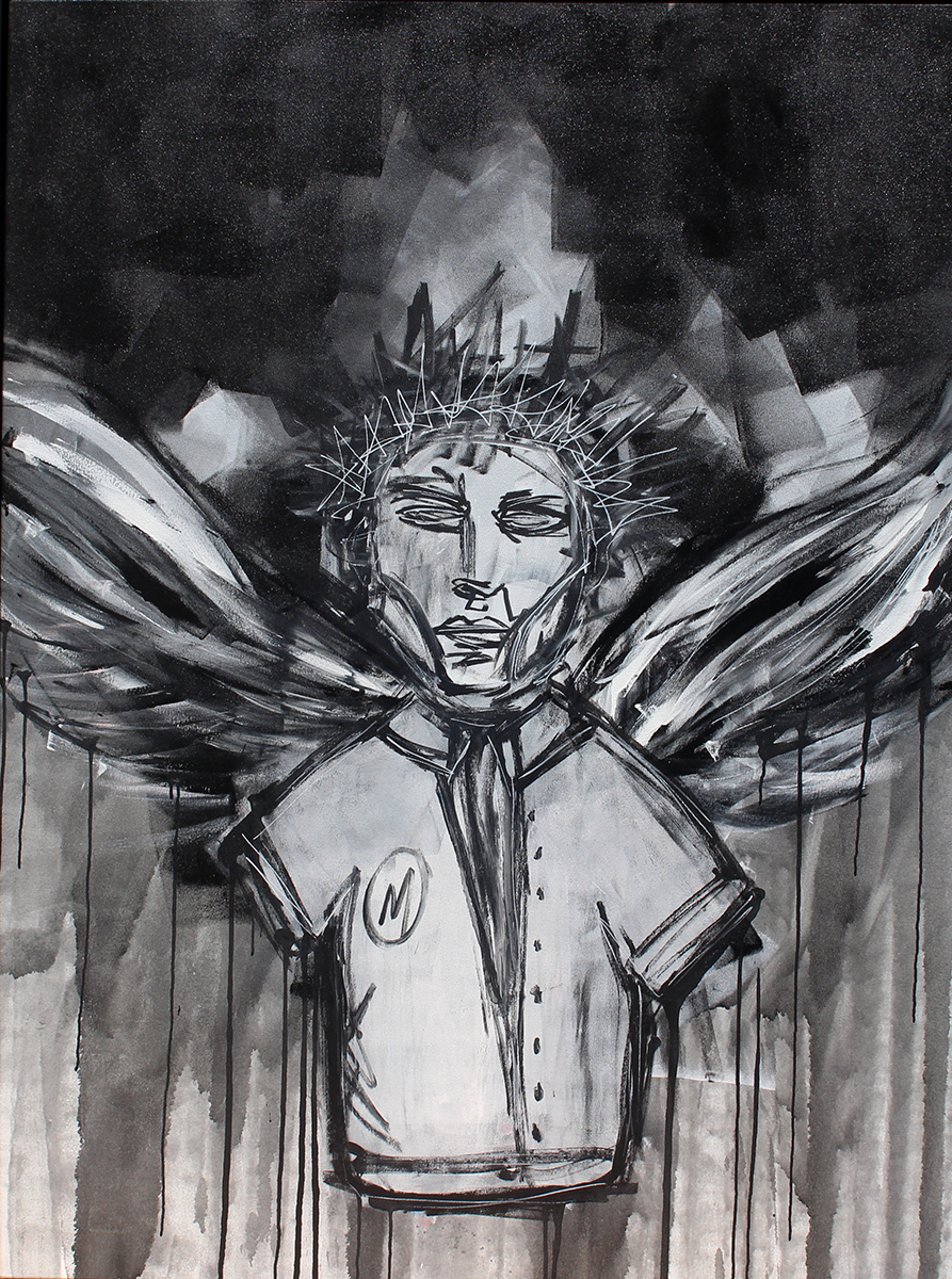 Angel 2015 ( Master$ ) Paint  55 x 67 inches